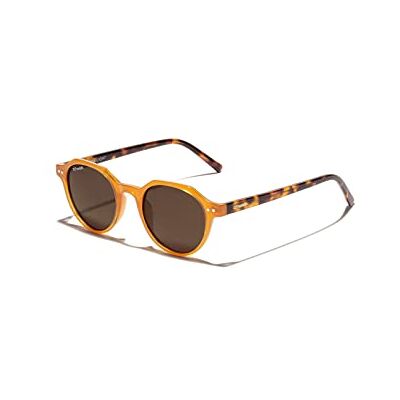 D.Franklin Lunettes de soleil unisexes avec verres de protection UV Polarisées Modèle ultra-light-s-round D.Franklin Lunettes de soleil unisexes avec verres de protection UV Polarisées Modèle ultra-light-s-round