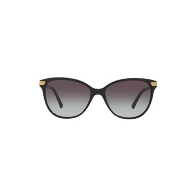 BURBERRY Lunettes de soleil unisexes, Noir (monture : noir, verres : dégradé de gris 30018 g), L/taille du fabricant: 57 BURBERRY Lunettes de soleil unisexes, Noir (monture : noir, verres : dégradé de gris 30018 g), L/taille du fabricant: 57