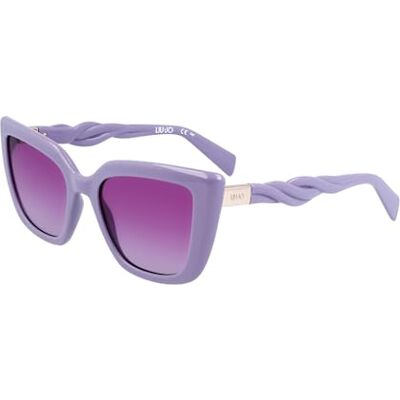 Liu Jo Lunettes de Soleil LJ789S VIOLET/VIOLET 52/19/140 unisexe Liu Jo Lunettes de Soleil LJ789S VIOLET/VIOLET 52/19/140 unisexe