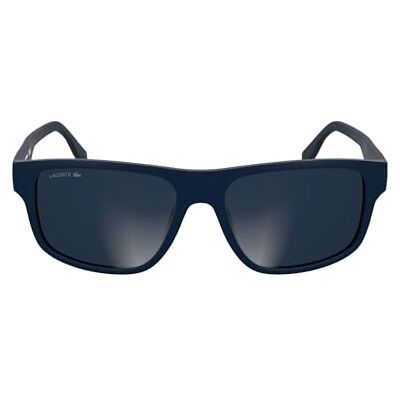 Lacoste L6057s N Lunettes, bleu mat, taille unique pour homme Lacoste L6057s N Lunettes, bleu mat, taille unique pour homme