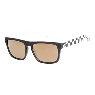 Quiksilver Small Fry Lunettes de soleil pour garçon, Fumé/doré, taille unique Quiksilver Small Fry Lunettes de soleil pour garçon, Fumé/doré, taille unique