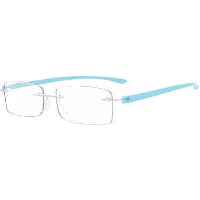 Eyekepper Lecteur Petit verre Lunettes de lecture sans monture Hommes Femmes (1.75, Bleu Cadre) Eyekepper Lecteur Petit verre Lunettes de lecture sans monture Hommes Femmes (1.75, Bleu Cadre)