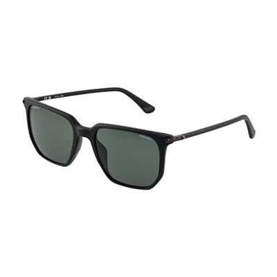 Police Splu70 Gafas Homme (lot de 1), Matt/Sandblasted Black, 55/19/145 Police Splu70 Gafas Homme (lot de 1), Matt/Sandblasted Black, 55/19/145