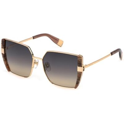 Furla SFU819 Lunettes de Soleil 300Y ORO ROSE' LUCIDO 57/16/140 Femme Furla SFU819 Lunettes de Soleil 300Y ORO ROSE' LUCIDO 57/16/140 Femme