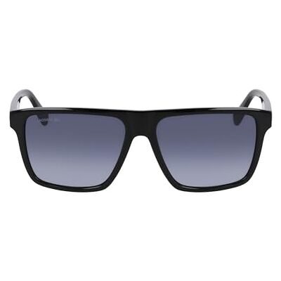 Lacoste L6027S Lunettes de Soleil 001 BLACK 57/15/145 Homme Lacoste L6027S Lunettes de Soleil 001 BLACK 57/15/145 Homme
