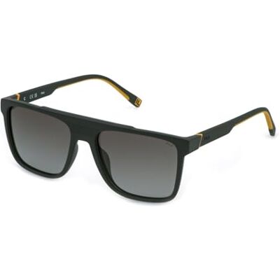 FILA Sfid20 Lot de 1 lunettes pour homme, Vert foncé mat, 57/18/145 FILA Sfid20 Lot de 1 lunettes pour homme, Vert foncé mat, 57/18/145