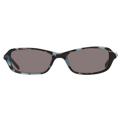 DKNY Lunettes de soleil femme DK557S Bleu tortue avec verres solides Smtruee DKNY Lunettes de soleil femme DK557S Bleu tortue avec verres solides Smtruee