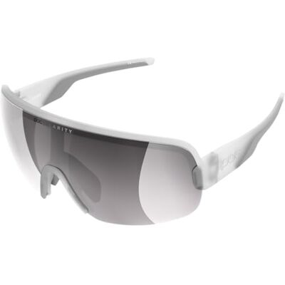 POC Lunettes de soleil Aim unisexes, Cristal transparent/route claire/argent ensoleillé, taille unique POC Lunettes de soleil Aim unisexes, Cristal transparent/route claire/argent ensoleillé, taille unique