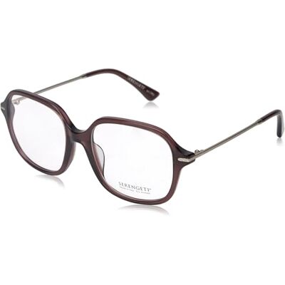 Serengeti Nancie Optic Lunettes pour femme, Shiny Transparent Violet Shiny Silver, M Serengeti Nancie Optic Lunettes pour femme, Shiny Transparent Violet Shiny Silver, M