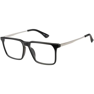 DAKOTA inspecs limited DKO-AOM 07-104 Cadre de prescription optique pour homme, noir, 55, Noir, 55 DAKOTA inspecs limited DKO-AOM 07-104 Cadre de prescription optique pour homme, noir, 55, Noir, 55