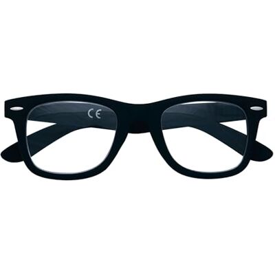 Zippo Lunettes de lecture à touche Soft Touch ®, faites avec un cadre de lignes douces, idéale pour les hommes et les femmes, dioptre +3,50, couleur noire Zippo Lunettes de lecture à touche Soft Touch ®, faites avec un cadre de lignes douces, idéale pour les hommes et les femmes, dioptre +3,50, couleur noire