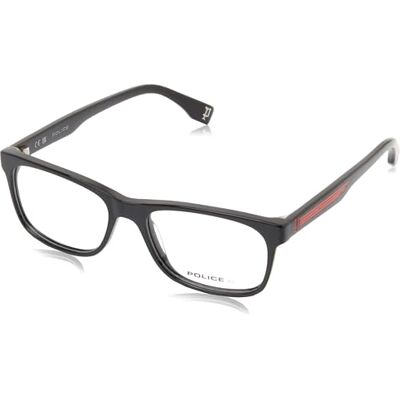 Police Lunettes de soleil unisexes Vk171, noires (noir brillant), Regular Police Lunettes de soleil unisexes Vk171, noires (noir brillant), Regular