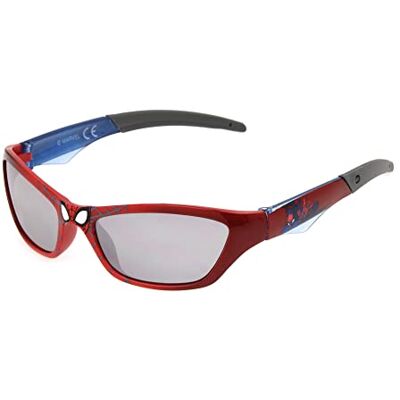 Foster Grant Marvel Spiderman Lunettes de soleil pour enfant Rouge Protection UV 100 % et catégorie 3 Verres fumés dans une monture rouge enveloppant et un cadre en polycarbonate Foster Grant Marvel Spiderman Lunettes de soleil pour enfant Rouge Protection UV 100 % et catégorie 3 Verres fumés dans une monture rouge enveloppant et un cadre en polycarbonate