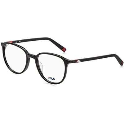 FILA Lunettes Homme, Noir brillant, 51 FILA Lunettes Homme, Noir brillant, 51