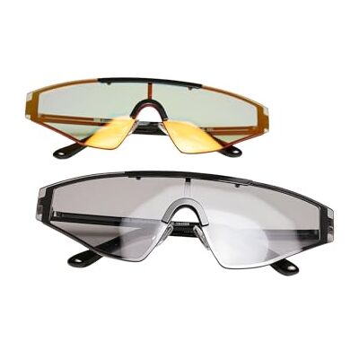 Urban Classics Sunglasses France Lot de 2 paires de lunettes de soleil Noir/noir Taille unique Urban Classics Sunglasses France Lot de 2 paires de lunettes de soleil Noir/noir Taille unique