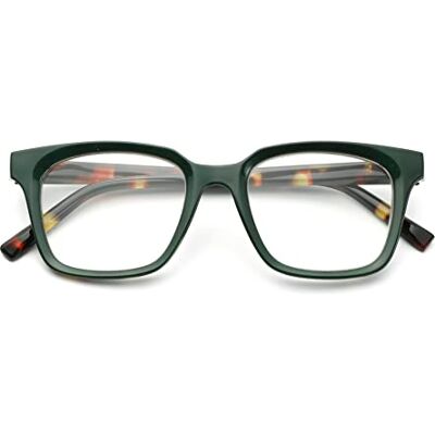 De Tomaso Lunettes de lecture unisexe-adulte, vert, (+2,00) De Tomaso Lunettes de lecture unisexe-adulte, vert, (+2,00)