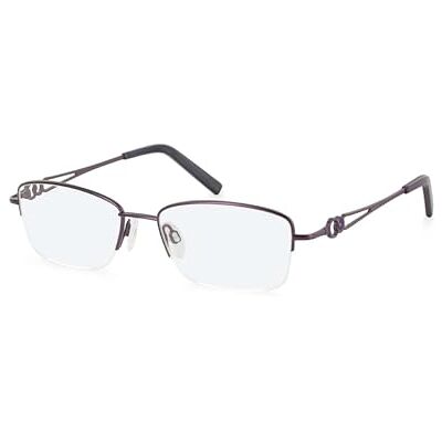 Puccini Cadre de prescription optique pour femme PCO-286, violet, 51, lilas, 51 Puccini Cadre de prescription optique pour femme PCO-286, violet, 51, lilas, 51