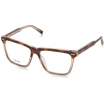 STING Lunettes Femme, Haut de la Havane Shiny + cristal, 54 STING Lunettes Femme, Haut de la Havane Shiny + cristal, 54