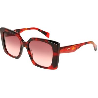 Liu Jo Lunettes de Soleil LJ819S Red tortoise 54/18/140 Femme Liu Jo Lunettes de Soleil LJ819S Red tortoise 54/18/140 Femme