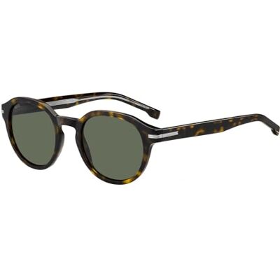Boss 1721/S Lunettes de Soleil Dark Havana Silver/Green 50/22/145 homme Boss 1721/S Lunettes de Soleil Dark Havana Silver/Green 50/22/145 homme