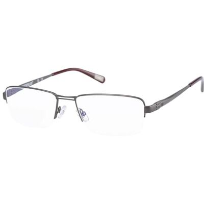 CAT erpillar Cadre de prescription optique CTO-3012 pour homme, gris métallisé, 57, gris, 57 CAT erpillar Cadre de prescription optique CTO-3012 pour homme, gris métallisé, 57, gris, 57