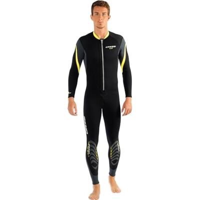 CRESSI Lui Combinaisons Homme, Noir/Gris/Jaune, XXL/6 CRESSI Lui Combinaisons Homme, Noir/Gris/Jaune, XXL/6