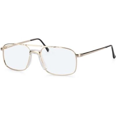 Hero HRO-405B Cadre de prescription optique pour homme, doré, 54, or, 54 Hero HRO-405B Cadre de prescription optique pour homme, doré, 54, or, 54