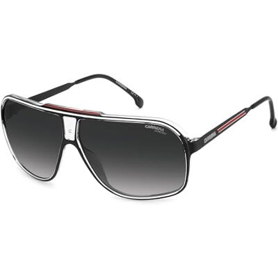 Carrera GRAND PRIX 3 Lunettes de Soleil Black Red/Grey Shaded 64/9/135 homme Carrera GRAND PRIX 3 Lunettes de Soleil Black Red/Grey Shaded 64/9/135 homme