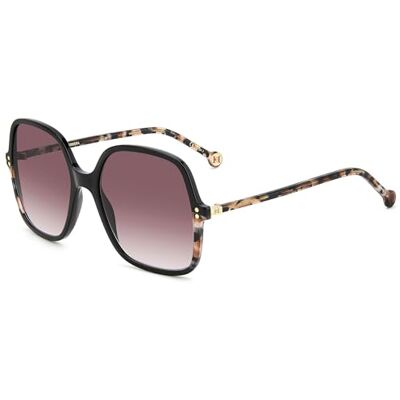 Carolina Herrera Lunettes de soleil femme, Black Havana, 5XL Carolina Herrera Lunettes de soleil femme, Black Havana, 5XL