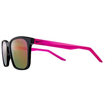 NIKE Lunettes unisexes pour adulte, Noir/rose (Black/Polar Pink Flash), 57/18/140 NIKE Lunettes unisexes pour adulte, Noir/rose (Black/Polar Pink Flash), 57/18/140