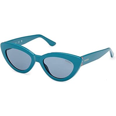 GUESS Lunettes Femme, Turquoise/Autre, 52/19/145 GUESS Lunettes Femme, Turquoise/Autre, 52/19/145