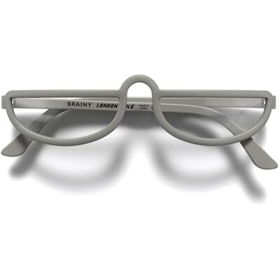 LONDON MOLE ® Brainy Lunettes de lecture Des lecteurs en demi-lune sympas Unisex féminin masculin Charnières à ressort LONDON MOLE ® Brainy Lunettes de lecture Des lecteurs en demi-lune sympas Unisex féminin masculin Charnières à ressort
