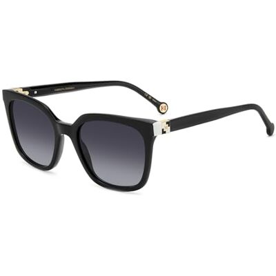 Carolina Herrera Lunettes de soleil unisexes, noir/blanc, 53 Carolina Herrera Lunettes de soleil unisexes, noir/blanc, 53