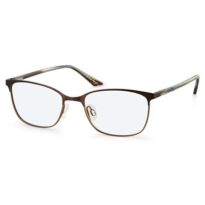 Episode Monture de lunettes (modèle EPO-271-C1-48) pour femme, carrée, fabriquée en métal (avec étui à lunettes) Episode Monture de lunettes (modèle EPO-271-C1-48) pour femme, carrée, fabriquée en métal (avec étui à lunettes)