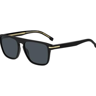 Boss 1599/S Lunettes de Soleil BLACK/BLUE 56/17/145 homme Boss 1599/S Lunettes de Soleil BLACK/BLUE 56/17/145 homme