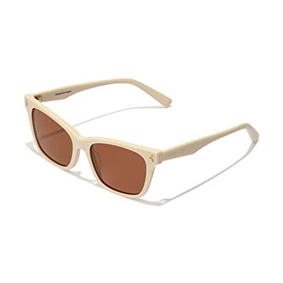 HAWKERS Lunettes de soleil MAZE pour homme et femme, Cotton Brown Eco polarisé, taille unique HAWKERS Lunettes de soleil MAZE pour homme et femme, Cotton Brown Eco polarisé, taille unique