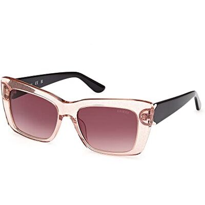 GUESS Lunettes de soleil Femme Gu7890 Rose Brillant 55/17/140 GUESS Lunettes de soleil Femme Gu7890 Rose Brillant 55/17/140