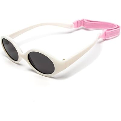 Kiddus Lunettes Soleil Polarisées pour Bébé à partir de 0 mois, Fille et Garçon. Protection solaire UV400. Sans BPA. Bande élastique amovible. Couleurs vives et tons pastel Kiddus Lunettes Soleil Polarisées pour Bébé à partir de 0 mois, Fille et Garçon. Protection solaire UV400. Sans BPA. Bande élastique amovible. Couleurs vives et tons pastel
