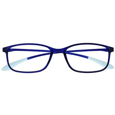Lunettes de lecture Opulize bleu cristal léger - Reading glasses Lunettes de lecture Opulize bleu cristal léger - Reading glasses