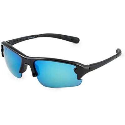 Kiddus Lunettes de Soleil RIDER pour fille, garçon, adolescente à partir de 10 ans. UV400 100% de protection contre les rayons ultraviolets. Verres miroir et colorés Kiddus Lunettes de Soleil RIDER pour fille, garçon, adolescente à partir de 10 ans. UV400 100% de protection contre les rayons ultraviolets. Verres miroir et colorés