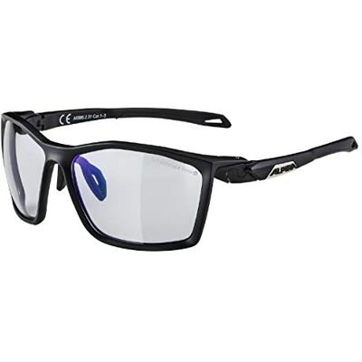 ALPINA Unisexe – Adulte, TWIST FIVE V, Lunettes de sport, noir mat, taille unique ALPINA Unisexe – Adulte, TWIST FIVE V, Lunettes de sport, noir mat, taille unique