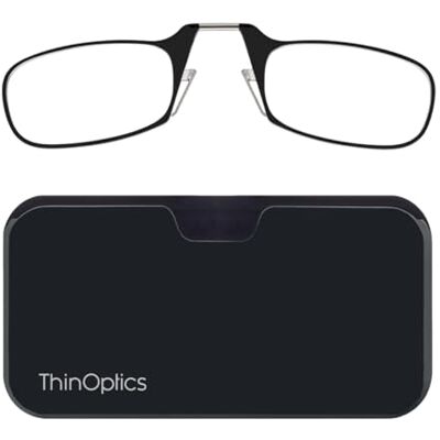 ThinOptics Gafas De Lectura Estuche Compacto Universal Unisexo Hombres Mujeres Gafas De Lectura Compactas Y Livianas Con Tecnología Flex-fit ThinOptics Gafas De Lectura Estuche Compacto Universal Unisexo Hombres Mujeres Gafas De Lectura Compactas Y Livianas Con Tecnología Flex-fit