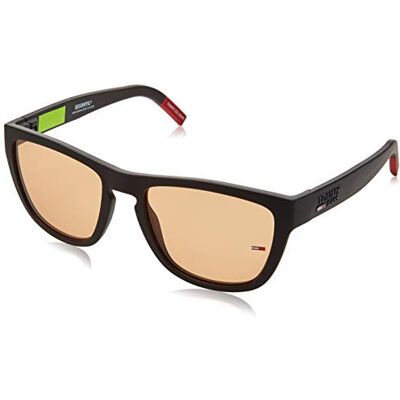 Tommy Hilfiger Lunettes de Soleil Mixte, Mtt Black, 54 Tommy Hilfiger Lunettes de Soleil Mixte, Mtt Black, 54