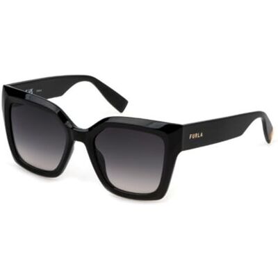 Furla Lunettes de Soleil SFU810 Nero lucido 53/20/140 Femme Furla Lunettes de Soleil SFU810 Nero lucido 53/20/140 Femme