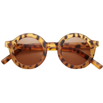 BABYMOCS Lunettes de soleil Signature Adult, Effet léopard BABYMOCS Lunettes de soleil Signature Adult, Effet léopard
