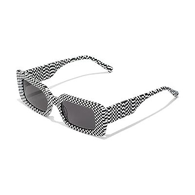 HAWKERS Lunettes de soleil unisexe Jam Dark Motif damier foncé Taille unique, Motif damier, foncé, taille unique HAWKERS Lunettes de soleil unisexe Jam Dark Motif damier foncé Taille unique, Motif damier, foncé, taille unique