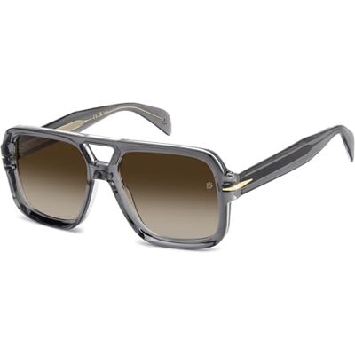 Beckham DAVID DB 7151/S Lunettes, Grey Crystal, Standard Unisexe Adulte Beckham DAVID DB 7151/S Lunettes, Grey Crystal, Standard Unisexe Adulte