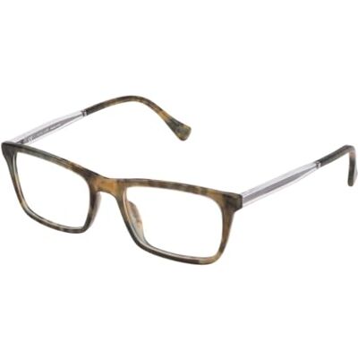 Police Monture de lunettes pour homme VPL262-547D7M Vert ø 54 mm Police Monture de lunettes pour homme VPL262-547D7M Vert ø 54 mm