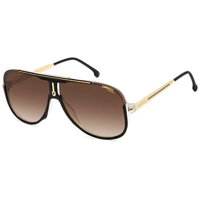 Carrera 1059/S Lunettes de Soleil Black Gold/Brown Shaded 64/11/145 homme Carrera 1059/S Lunettes de Soleil Black Gold/Brown Shaded 64/11/145 homme