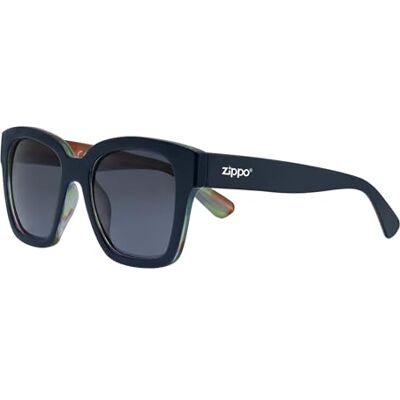 Zippo Lunettes de soleil polarisées pour homme et femme Design classique Cadre en polycarbonate Protection UV400 Zippo Lunettes de soleil polarisées pour homme et femme Design classique Cadre en polycarbonate Protection UV400